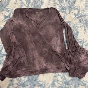 American Eagle Outfitters Soft & Sexy Purple Blouse